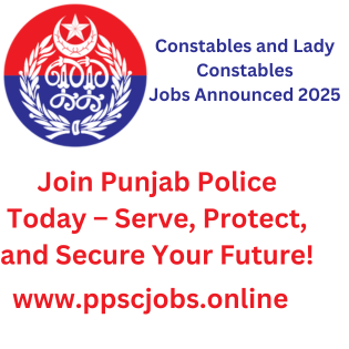 Constables and Lady Constables Jobs – Apply Now!