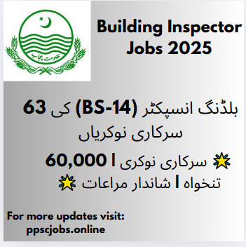 Join the Local Government & Community Development Department as a Building Inspector Jobs (63 posts)